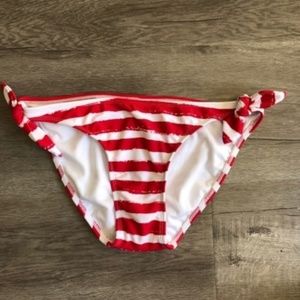 Xhilaration Striped Bikini Bottoms NWOT